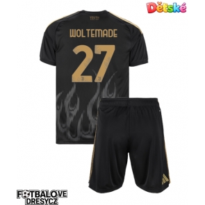 Juventus Nick Woltemade #27 Dětské Alternativní dres komplet 2026-27 Krátký Rukáv (+ trenýrky)